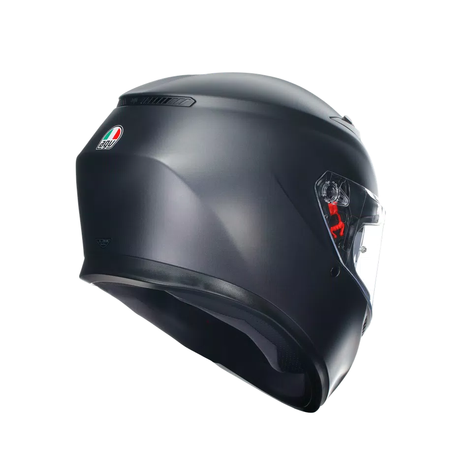 K3 MATT BLACK - MOTORBIKE FULL FACE HELMET E2206 -  - 6