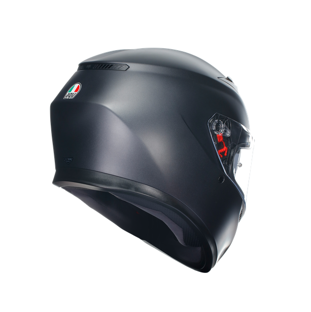 k3-matt-black-motorbike-full-face-helmet-e2206 image number 5