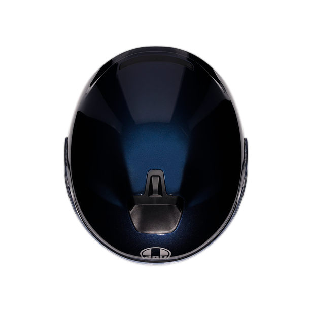 irides-mono-profondo-blue-motorbike-open-face-helmet-e2206 image number 6