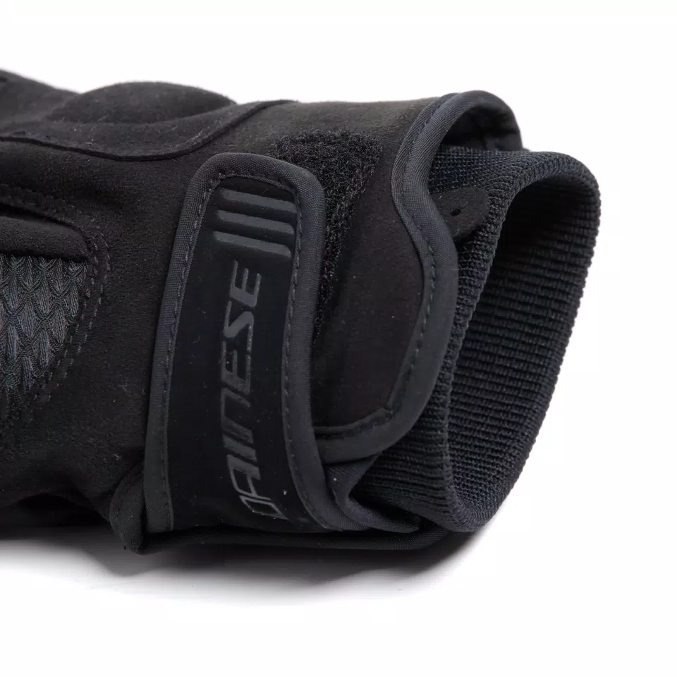 TRENTO D-DRY®- MEN'S WATERPROOF MOTORCYCLE GLOVES - BLACK/BLACK - 9