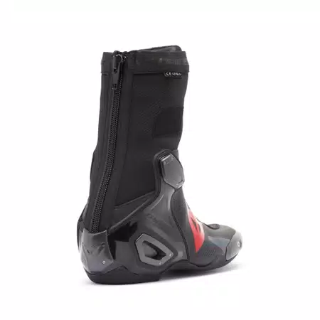 AXIAL 2 AIR - MEN'S MOTORCYCLE RACING SUMMER BOOTS - BLACK/BLACK/RED-FLUO - 3