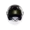 ETERES ANDORA MATT GREEN/BLACK - MOTORBIKE OPEN FACE HELMET E2206