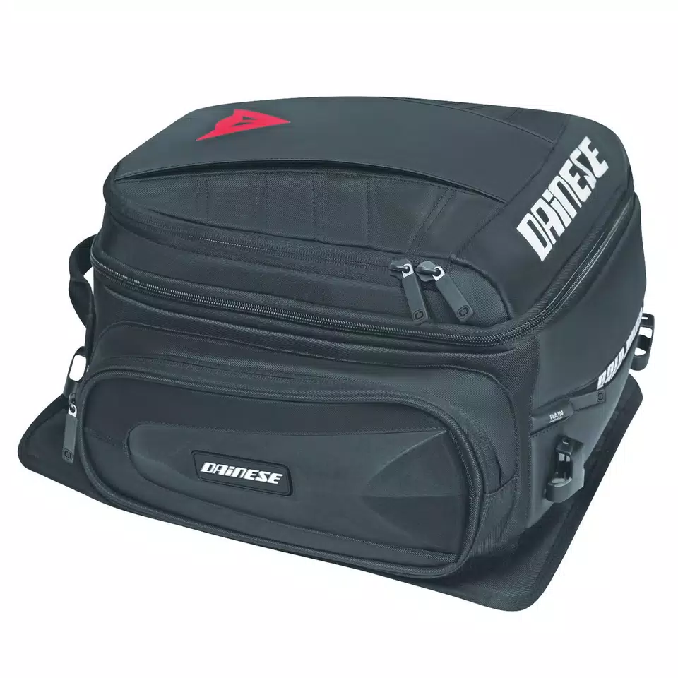 D-TAIL - MOTORCYCLE REAR BAG - STEALTH-BLACK - 1