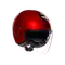 ETERES MONO CORSA RED - MOTORBIKE OPEN FACE HELMET E2206
