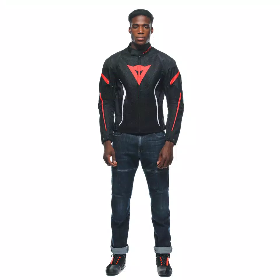 AIR CRONO 2 TEX JACKET - BLACK/BLACK/RED - 3