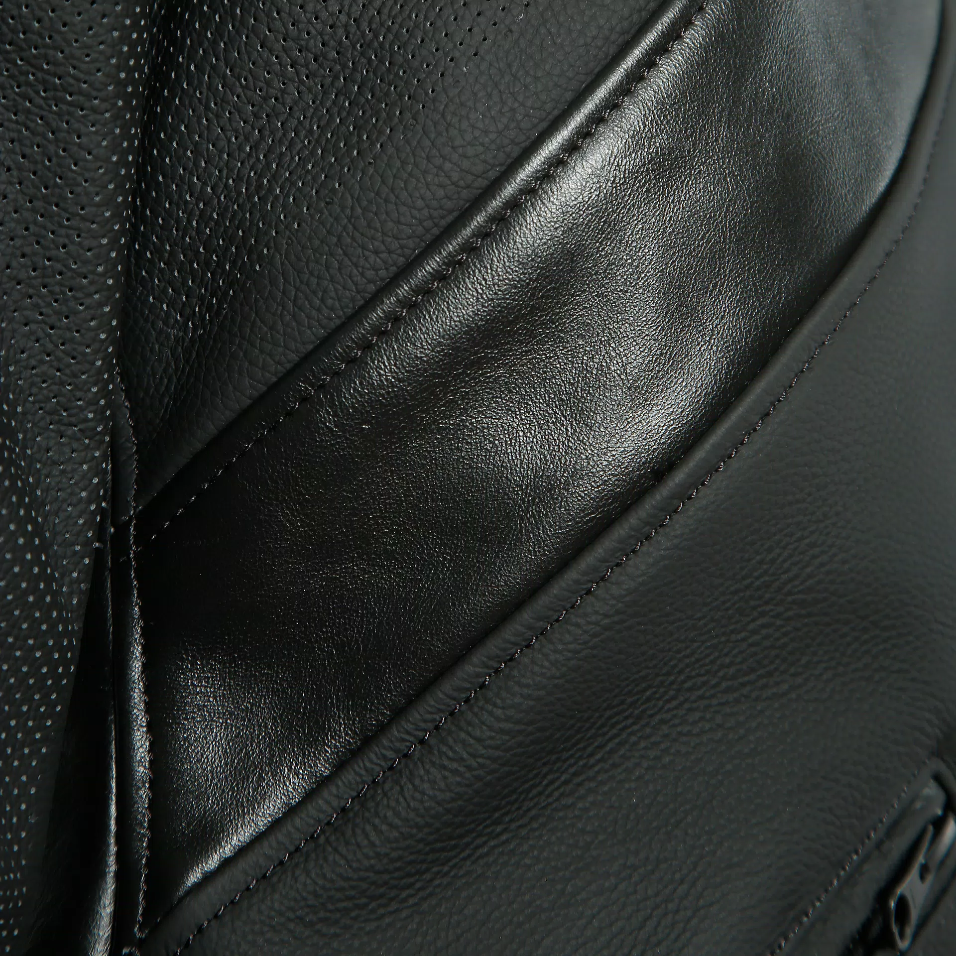 SANTA MONICA LADY LEATHER JACKET PERF.