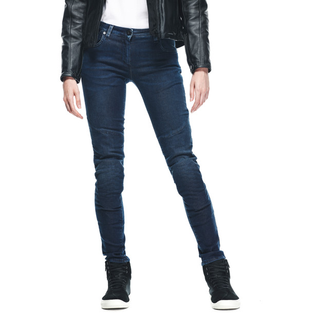 denim-brushed-skinny-jeans-moto-donna image number 4