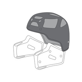 AGV CROWN PAD AX-8 DUAL EVO (XXL) -