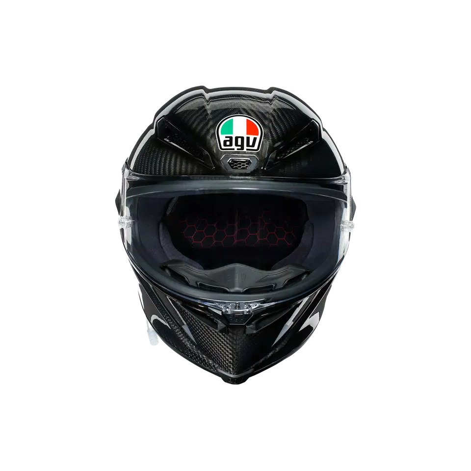 PISTA GP RR MONO GLOSSY CARBON - MOTORBIKE FULL FACE HELMET E2206 DOT -  - 2