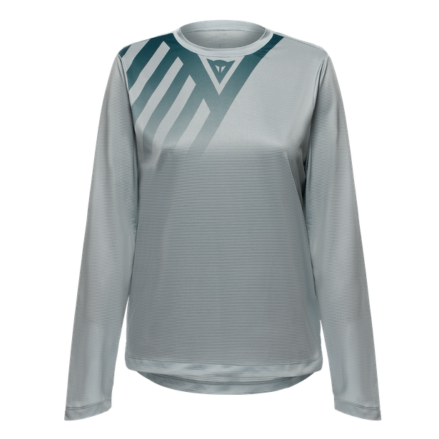hg-aer-jersey-ls-maglia-bici-maniche-lunghe-donna-green-water image number 0