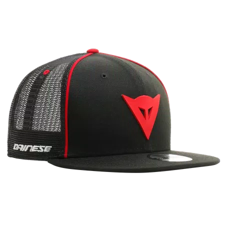 9FIFTY TRUCKER SNAPBACK CAP - BLACK/RED - 1