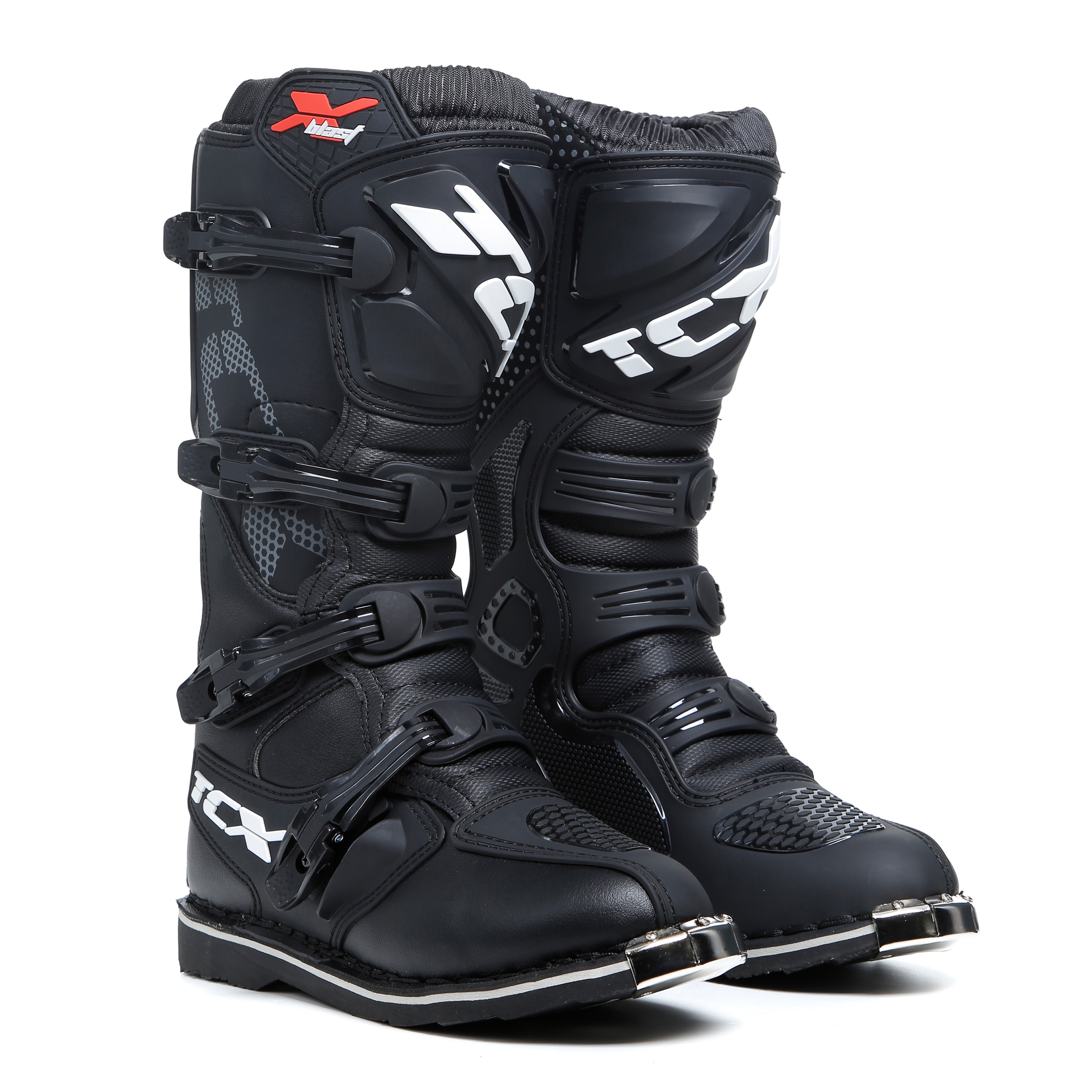 X-BLAST MEN'S MOTORCYCLE BOOTS - BLACK | TCX