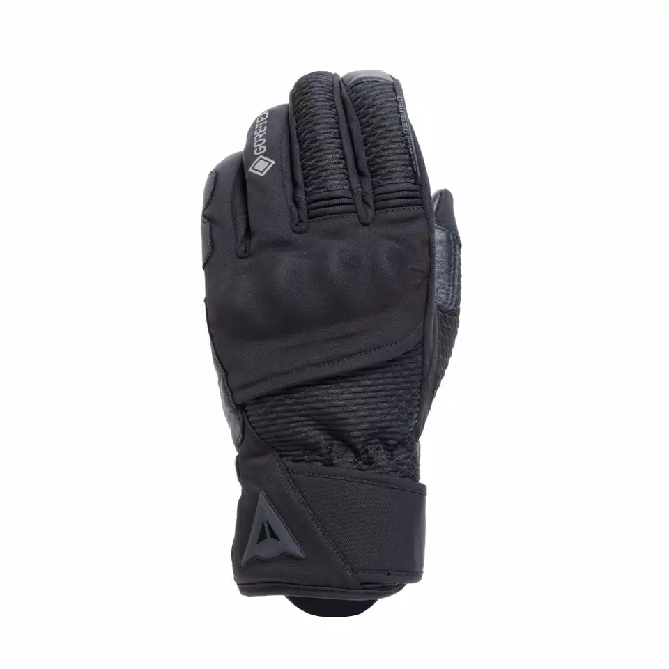 LIVIGNO GORE-TEX® - MEN'S WATERPROOF MOTORCYCLE GLOVES - BLACK - 1