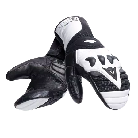 MEN'S ERGOTEK PRO SOFIA GOGGIA SKI MITTENS - WHITE/BLACK - 5
