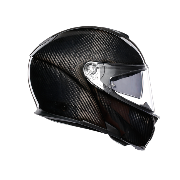 sportmodular-glossy-carbon-motorbike-flip-up-helmet-e2205 image number 2