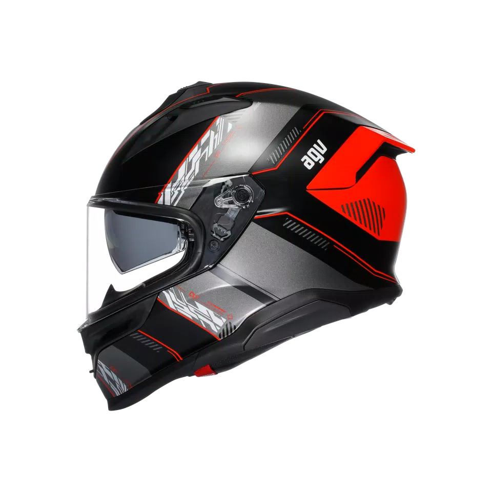 K7 AGV E2206 MPLK - KYBER MATT BLACK/RED -  - 4