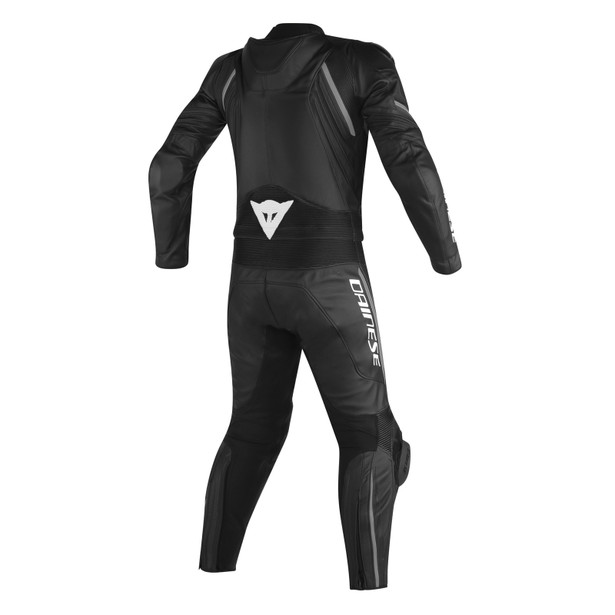 AVRO D2 2 PCS SUIT BLACK/BLACK/ANTHRACITE- Outlet Leather suits
