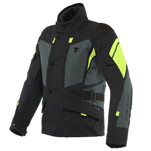 carve-master-3-gore-tex-giacca-moto-impermeabile-uomo-black-ebony-fluo-yellow image number 0