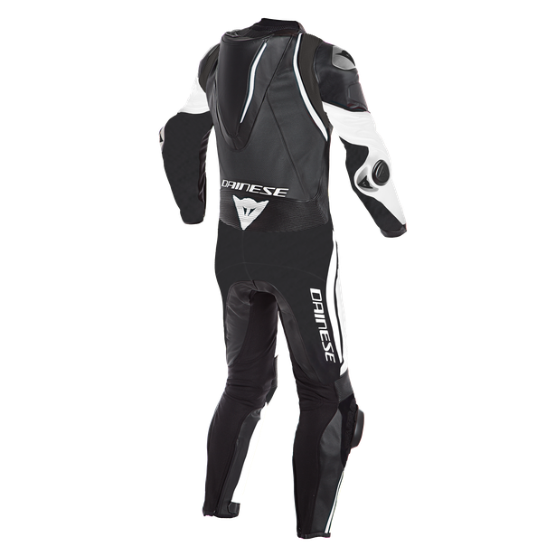 laguna-seca-4-1pc-perf-leather-suit-white-black-fluo-red image number 1