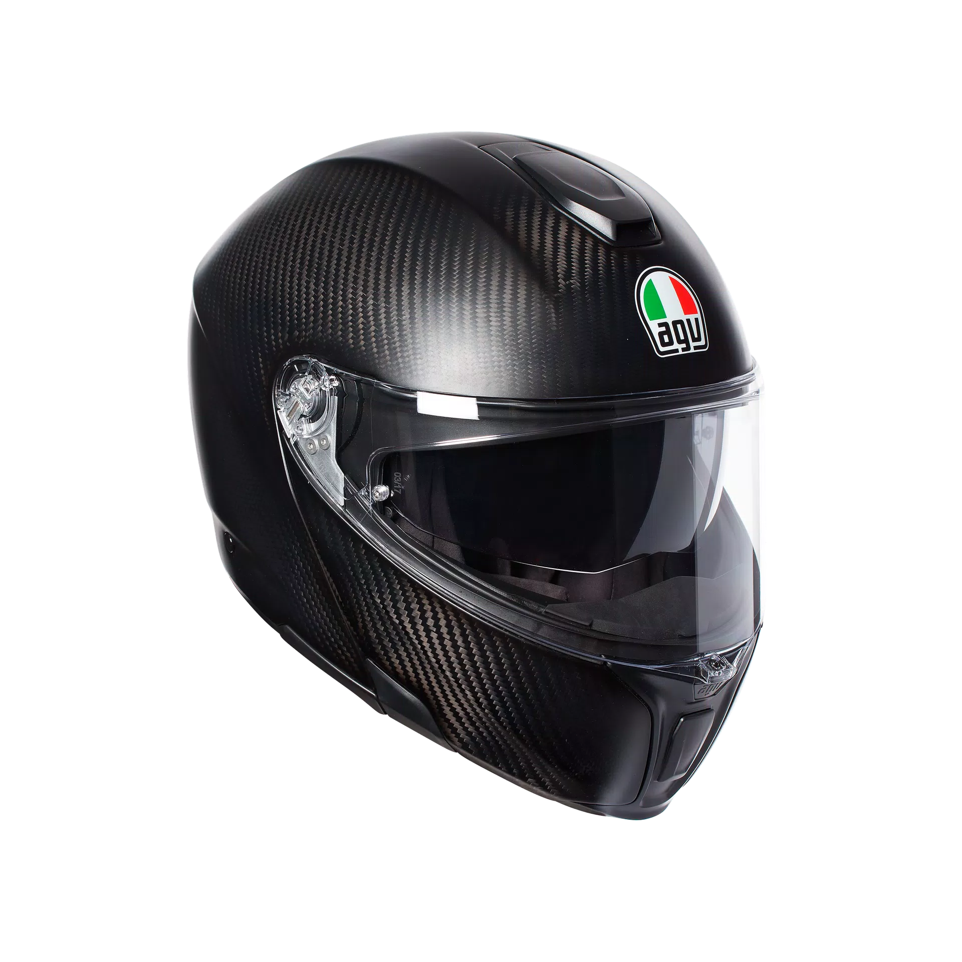 SPORTMODULAR MATT CARBON - CASQUE MOTO MODULAIRE E2205