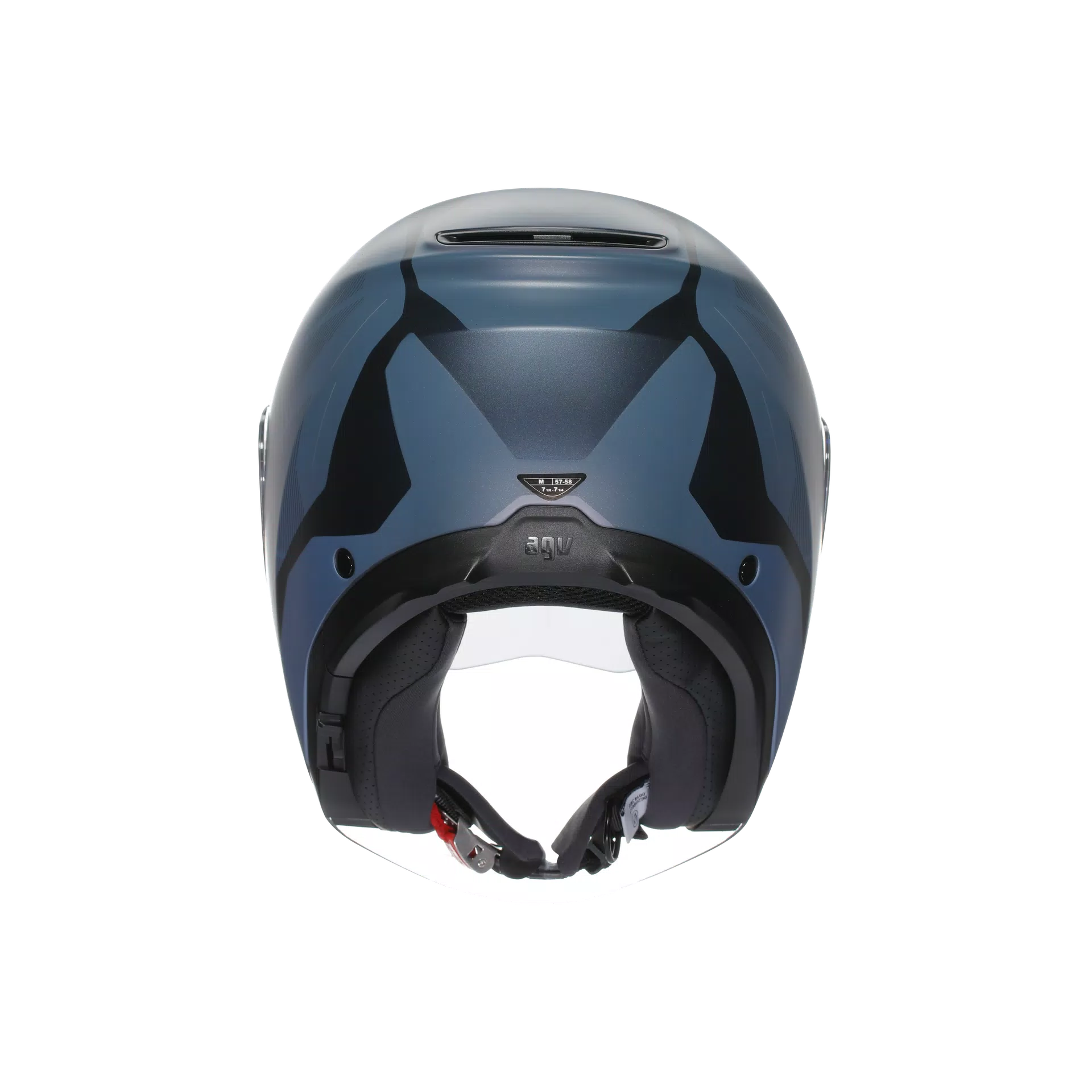 IRIDES AGV E2206 - TRIESTE MATT BLUE/GREY