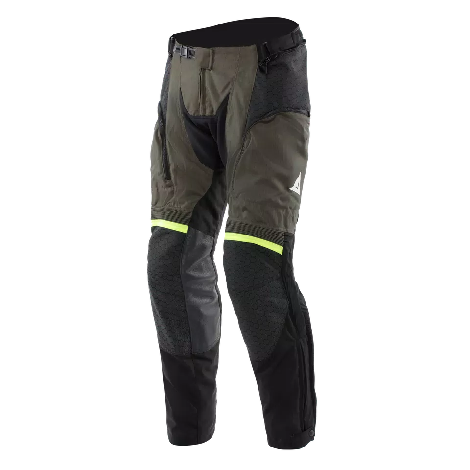 SUPER ADVENTURE ABSØLUTESHELL™ - MEN OFF-ROAD MOTORCYCLE PANTS - BLACK/TARMAC/FLUO YELLOW - 1