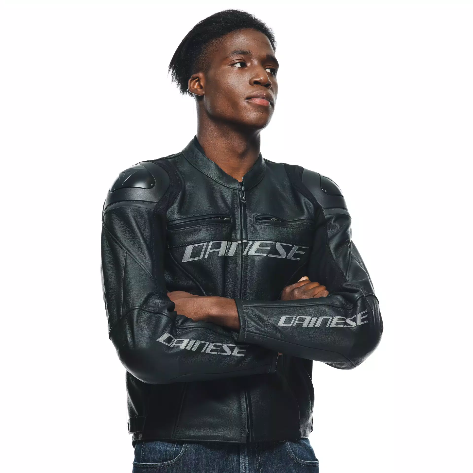 RACING 4 - BLOUSON MOTO EN CUIR HOMME