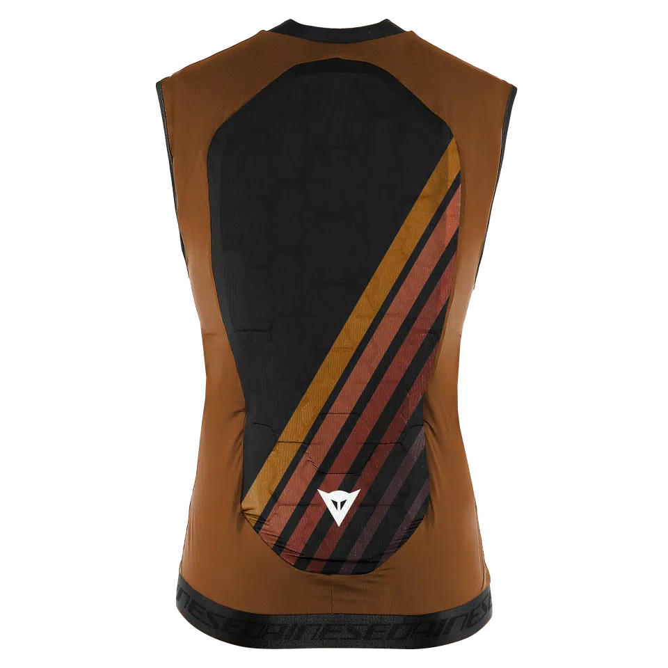 WOMEN'S FLEXAGON 2 PROTECTIVE SKI VEST - GLAZED GINGER/STRETCH LIMO - 1