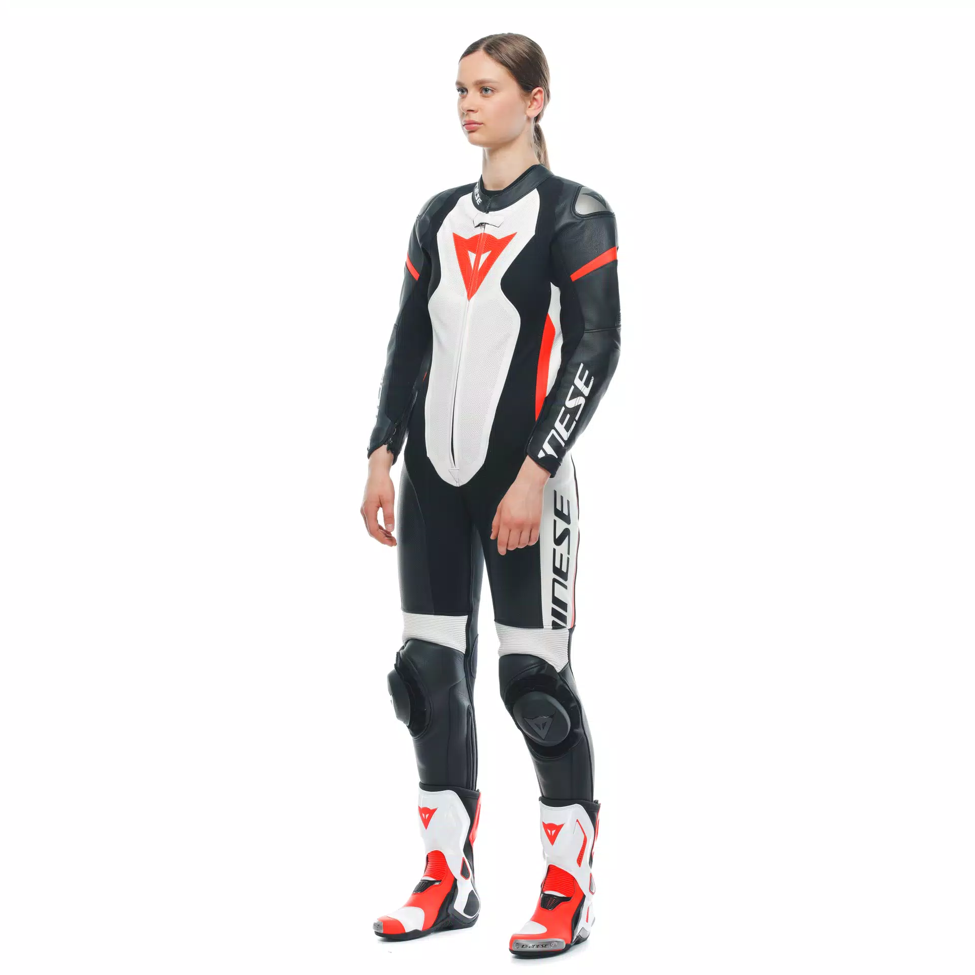 GROBNIK - WOMEN'S 1-PIECE MOTORCYCLE PERFORATED LEATHER SUIT