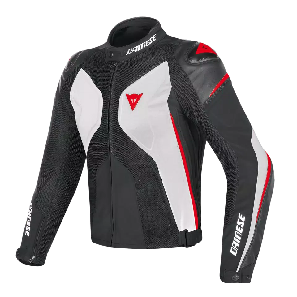 Dainese SUPER RIDER D-DRY サイズ48 黒/赤 DAINESE Super Rider D-Dry Black / Red-Fluo Jacket · Motocard