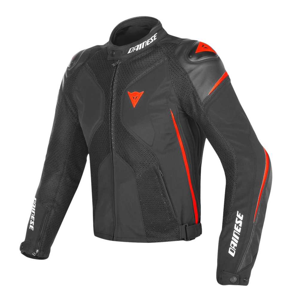 super-rider-d-dry-jacket-black-black-red-fluo image number 0