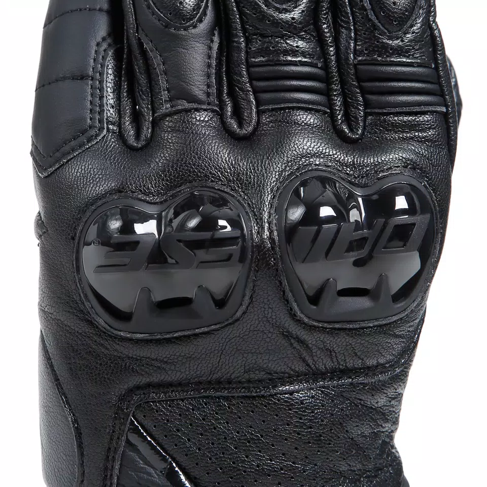 BLACKSHAPE LEATHER GLOVES - BLACK/BLACK - 6