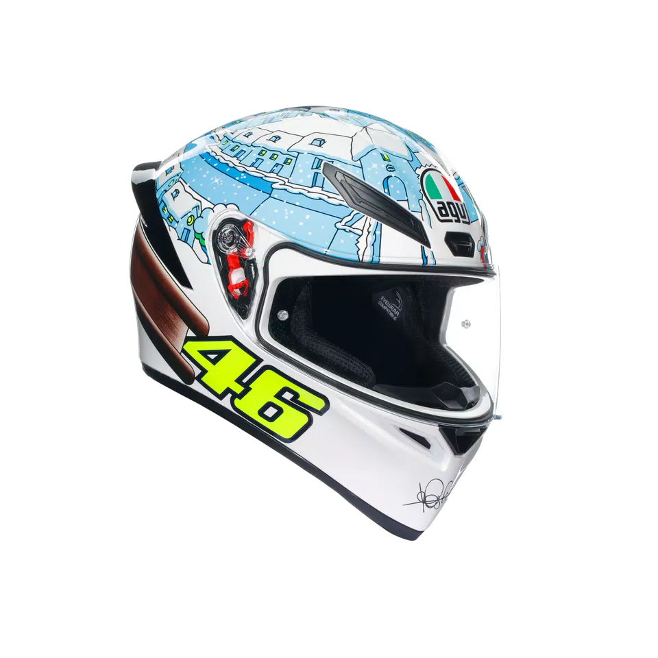 K1 S ROSSI WINTER TEST 2017 - MOTORBIKE FULL FACE HELMET E2206 -  - 1