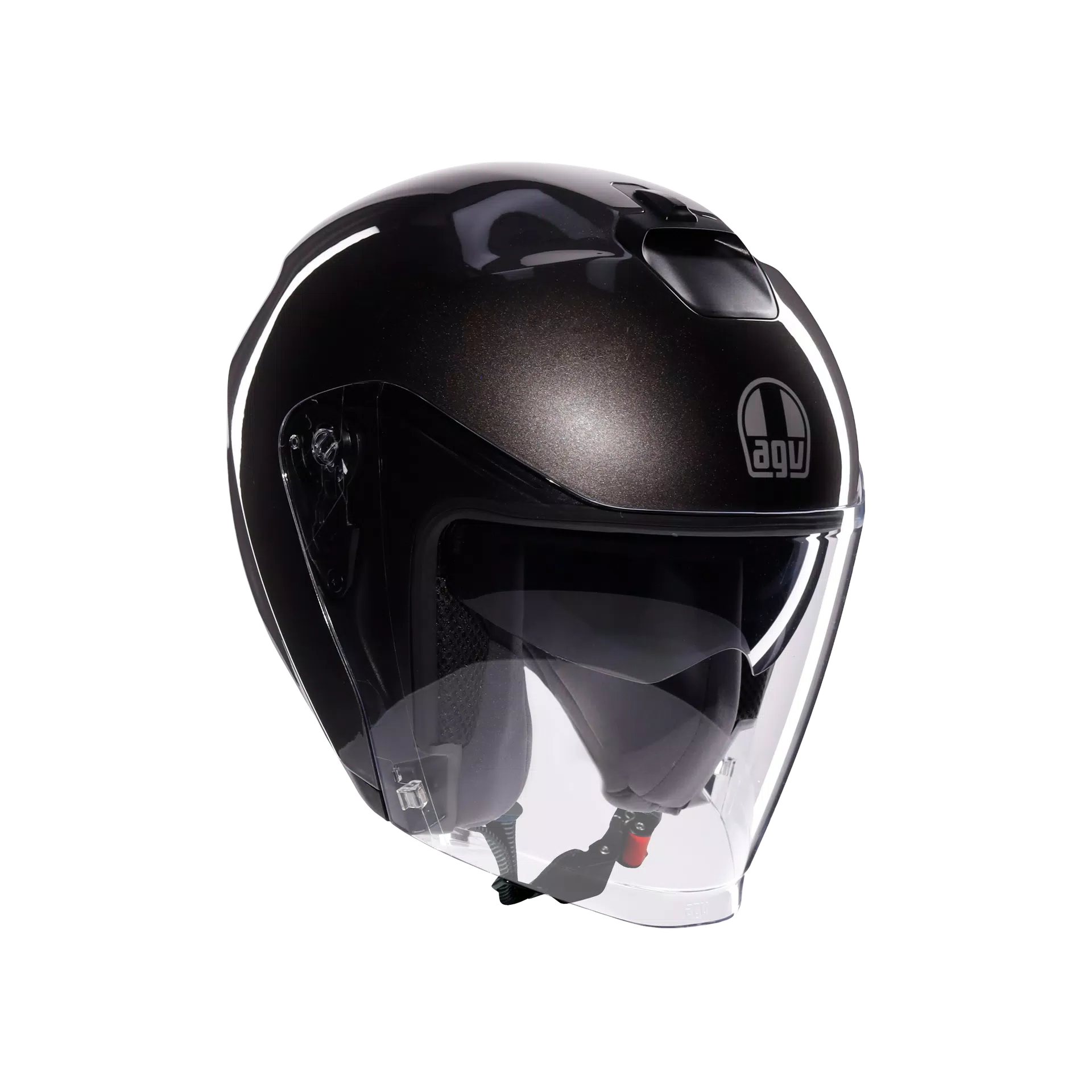 IRIDES MONO ASFALTO GREY - MOTORBIKE OPEN FACE HELMET E2206
