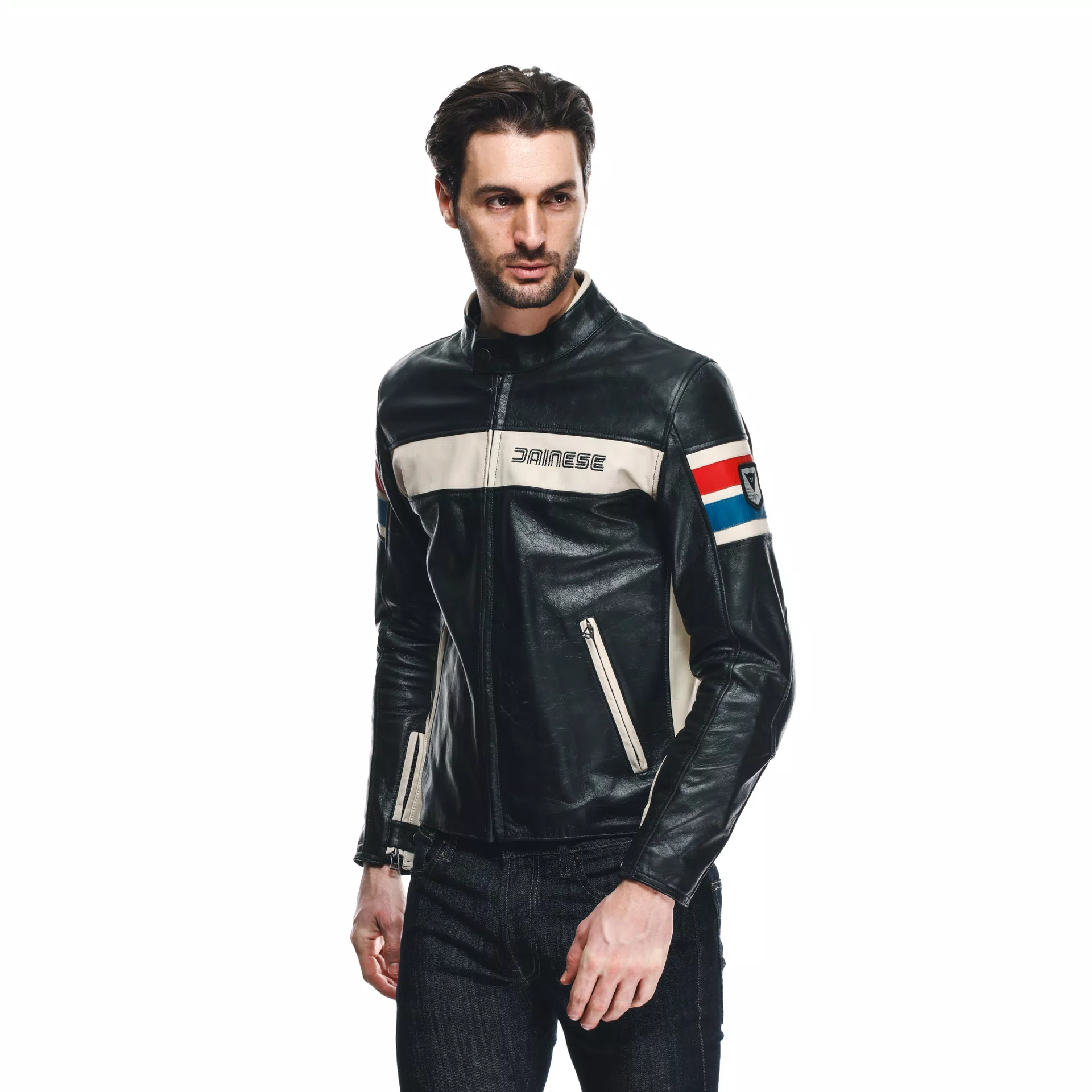 Dainese archivio d1 leather jacket sales