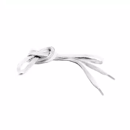 FLAT LACES FOR STREET 3 (155 CM) - WHITE -  - 1