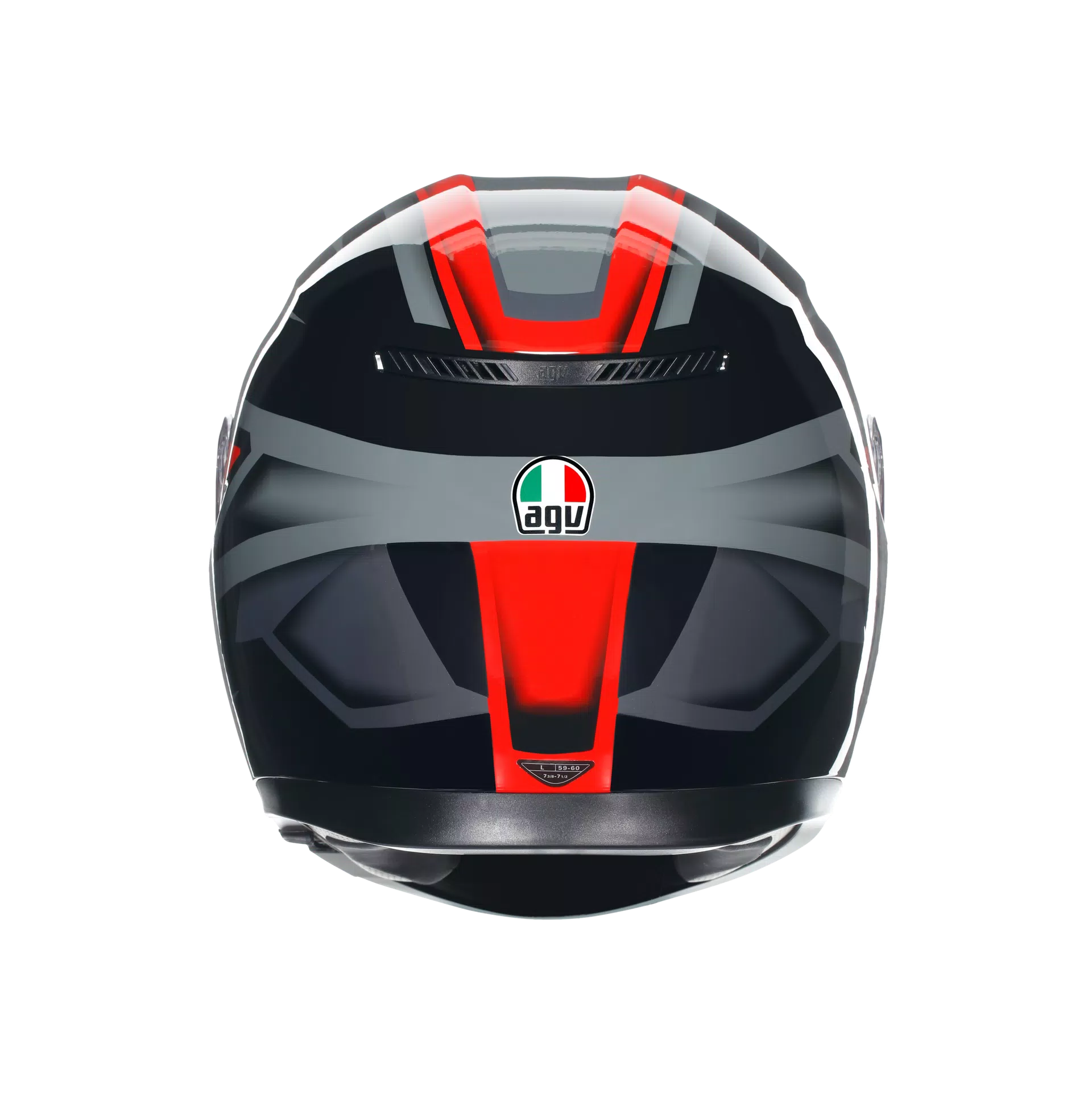 K3 COMPOUND BLACK/RED - CASQUE MOTO INTÉGRAL E2206