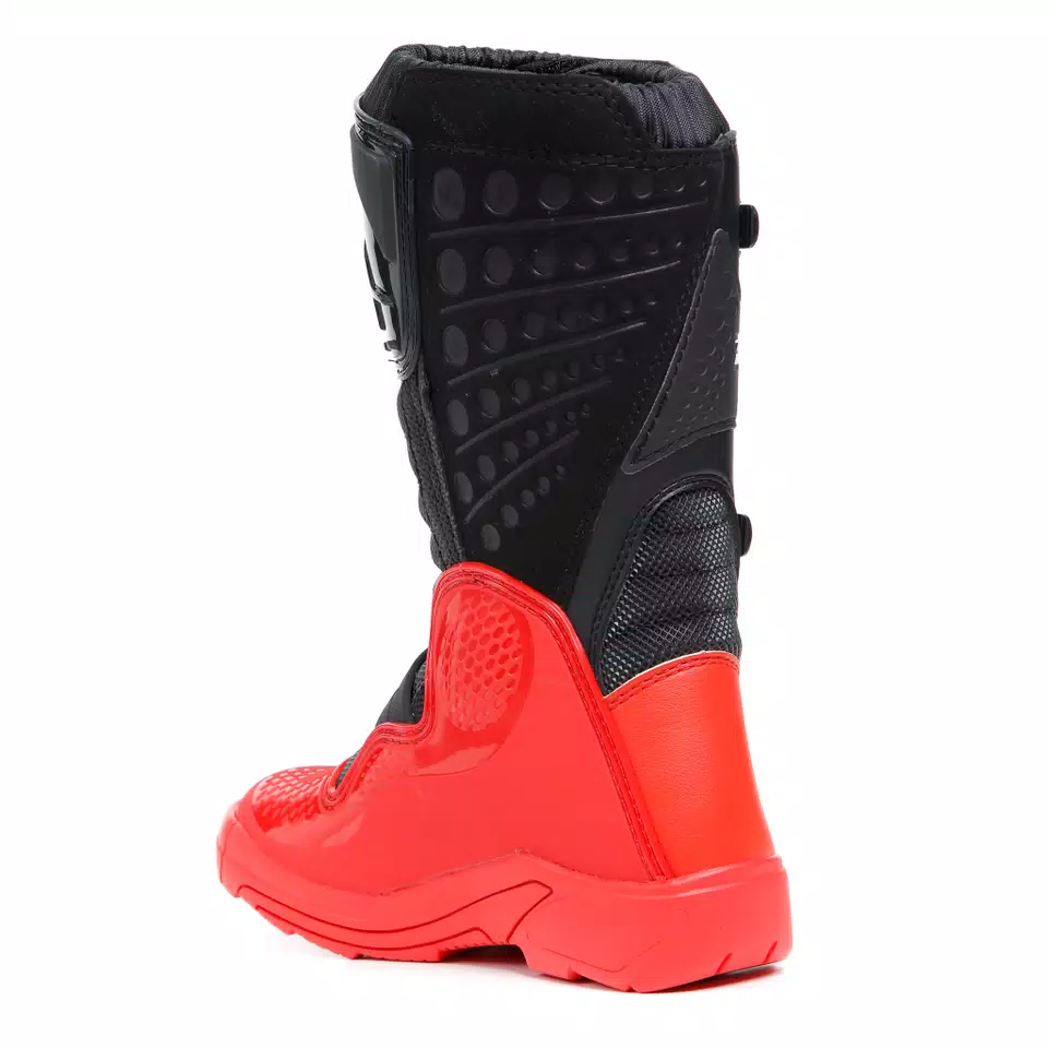COMP KID'S MOTORCYCLE OFFROAD BOOTS - BLACK/RED -  - 12