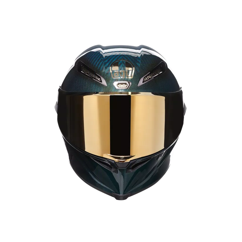 PISTA GP RR ACQUA - MOTORBIKE FULL FACE HELMET E2206 DOT -  - 2