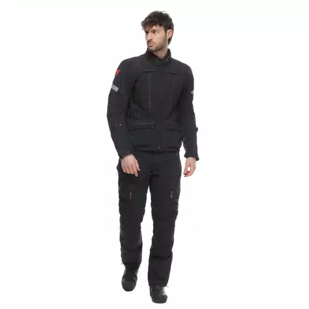 MANGEN ABSØLUTESHELL™ PRO - MEN TOURING MOTORCYCLE JACKET - BLACK/BLACK - 3