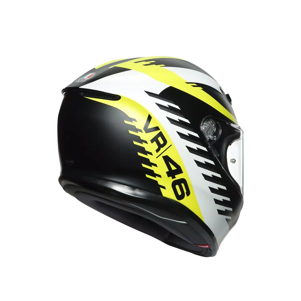 K6 E2205 TOP - RAPID 46 MATT BLACK/WH/YELLOW -  - 6