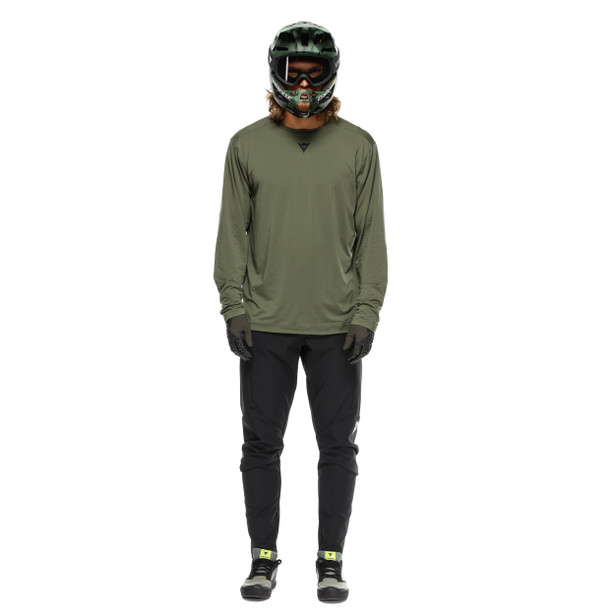 hg-rox-jersey-ls-maillot-de-v-lo-manches-courtes-pour-homme-green image number 2