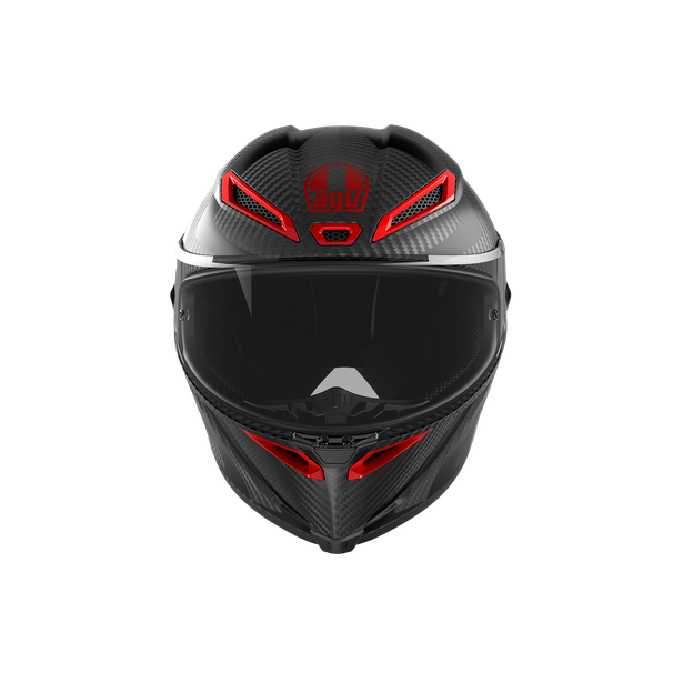pista-gp-rr-intrepido-matt-carbon-blk-red-motorbike-full-face-helmet-e2206-dot image number 1