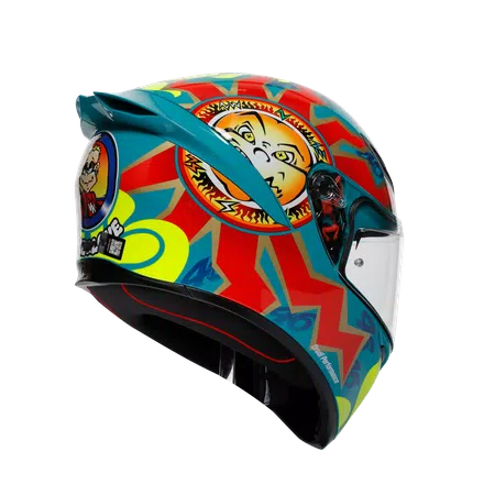 K1 S ROSSI MUGELLO 1999 - CASCO MOTO INTEGRALE E2206 -  - 5