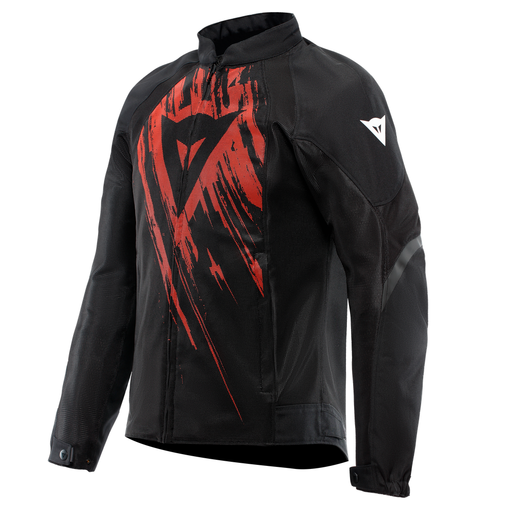 herosphere-air-blouson-moto-estival-homme-black-red-tarmac image number 0