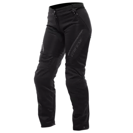 DRAKE 2 SUPER AIR - WOMEN'S SUMMER MOTORCYCLE PANTS IN FABRIC - BLACK/BLACK - 1