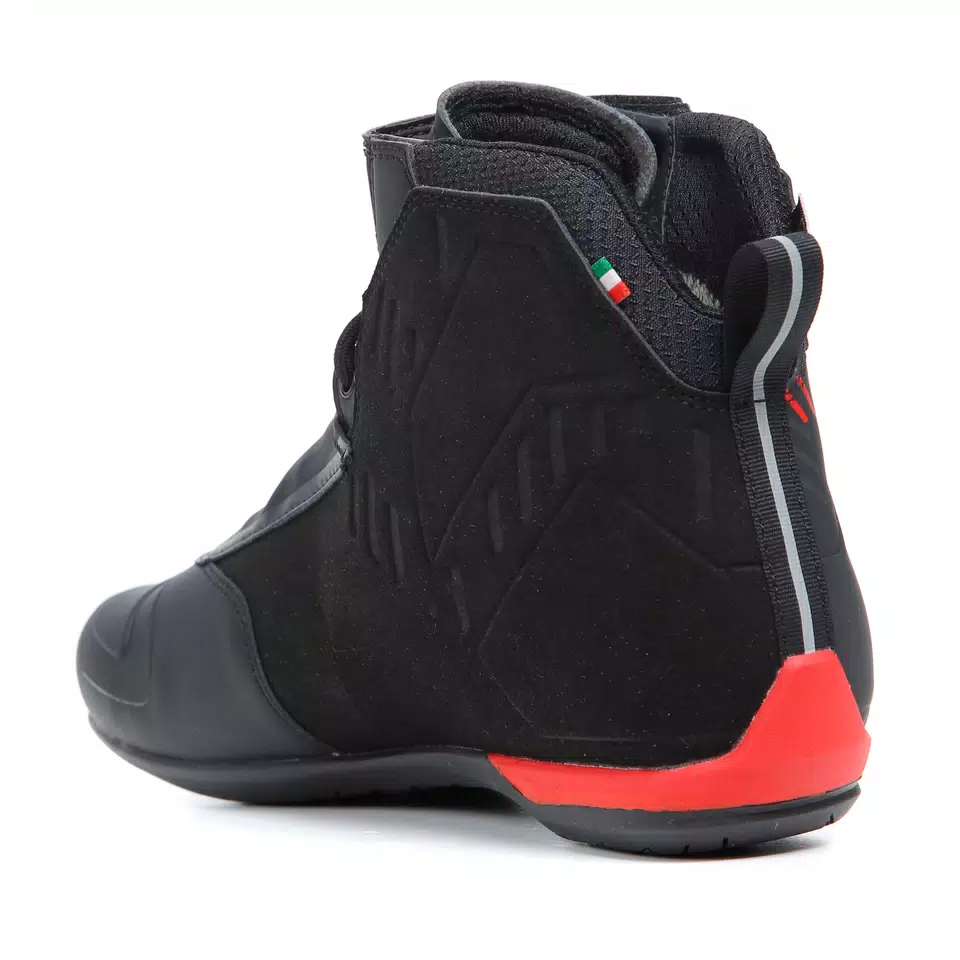 R04D WP WASSERFESTE MOTORRADSCHUHE HERREN - SCHWARZ/ROT -  - 11