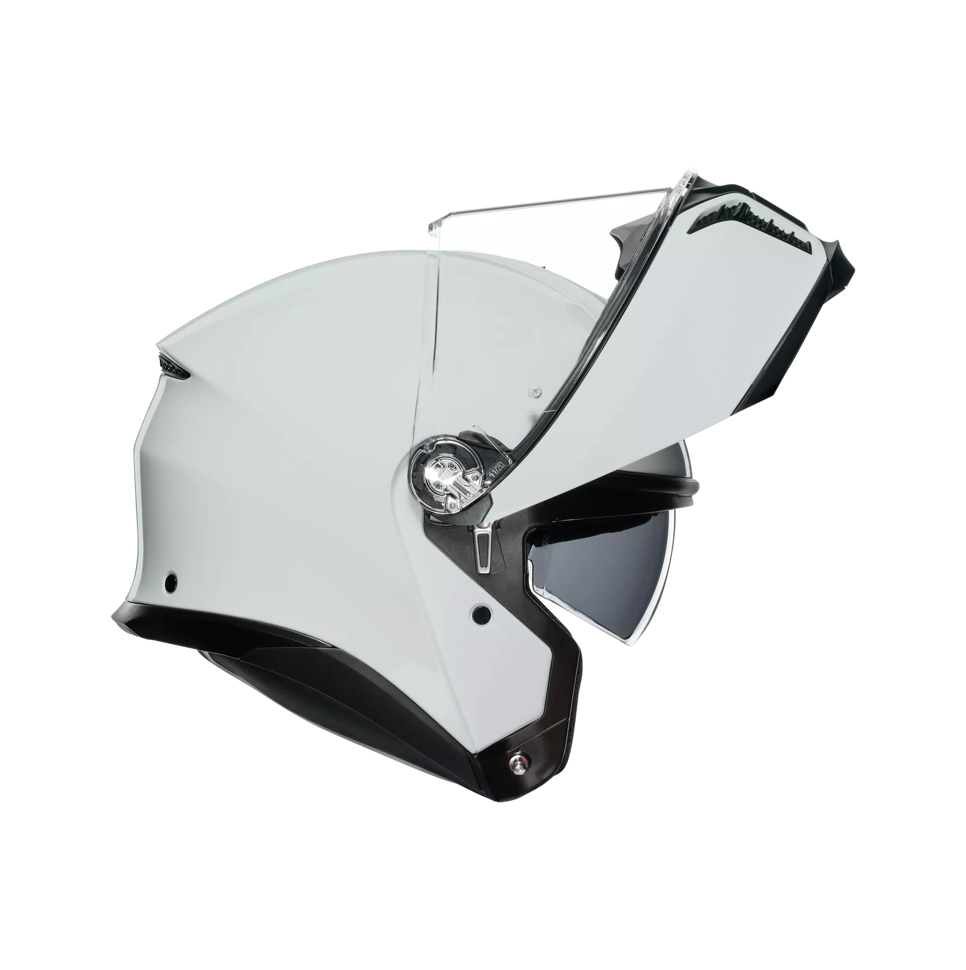 TOURMODULAR STELVIO WHITE - CASCO MOTO MODULARE E2206