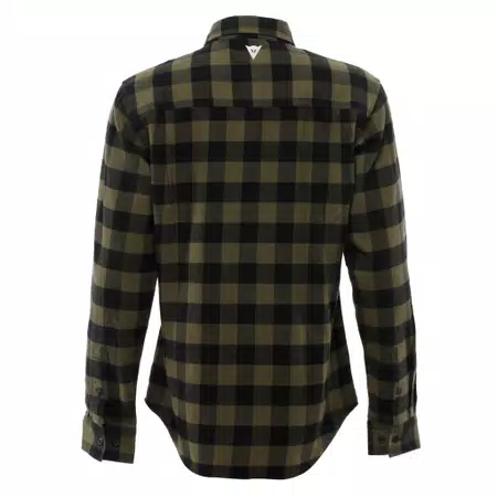 CAMICIA A QUADRI - 100% COTONE MORBIDO  - GREEN/BLACK - 2