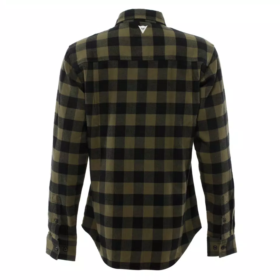 CAMICIA A QUADRI - 100% COTONE MORBIDO  - GREEN/BLACK - 2